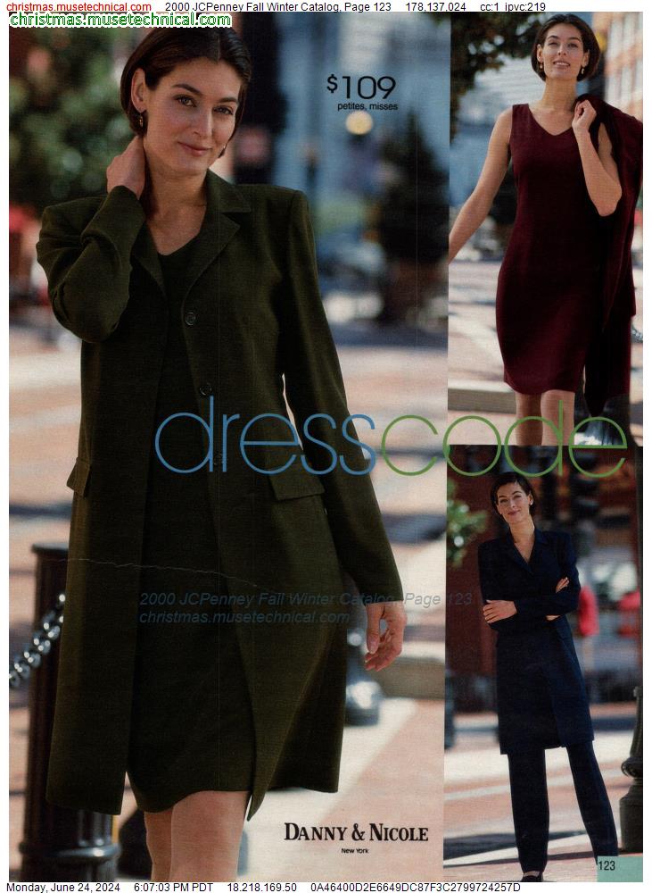 2000 JCPenney Fall Winter Catalog, Page 123