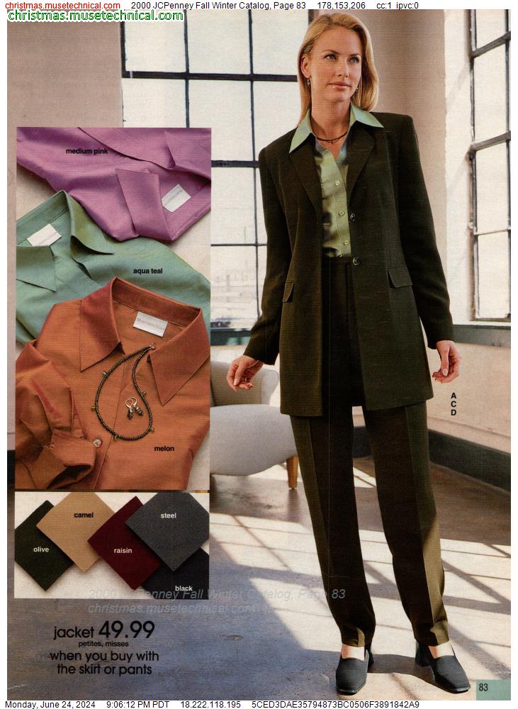 2000 JCPenney Fall Winter Catalog, Page 83
