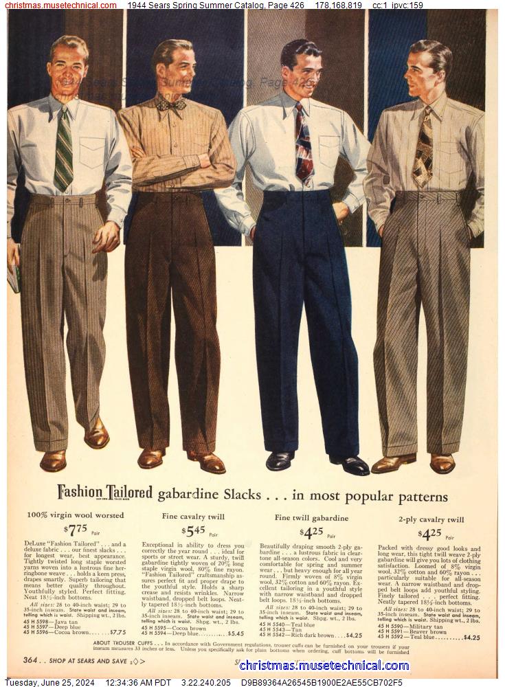 1944 Sears Spring Summer Catalog, Page 426