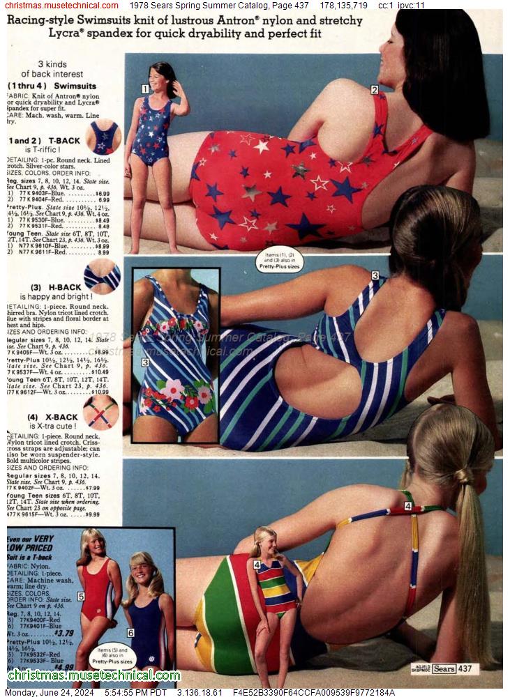 1978 Sears Spring Summer Catalog, Page 437