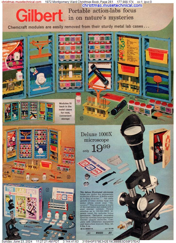 1972 Montgomery Ward Christmas Book, Page 261