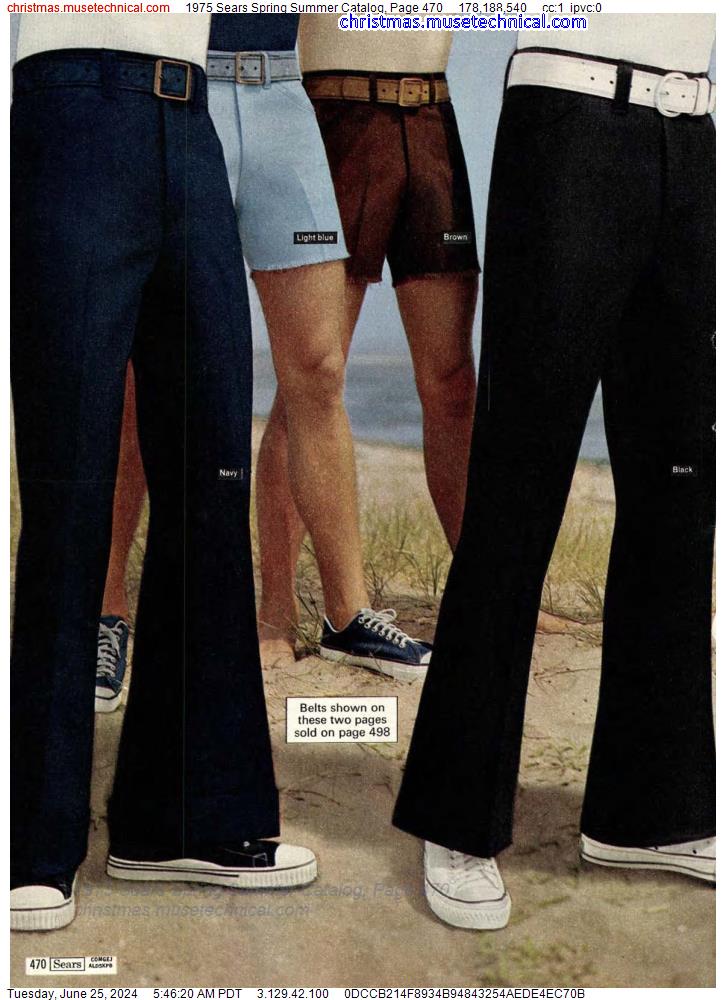1975 Sears Spring Summer Catalog, Page 470
