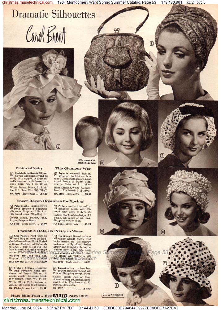 1964 Montgomery Ward Spring Summer Catalog, Page 53