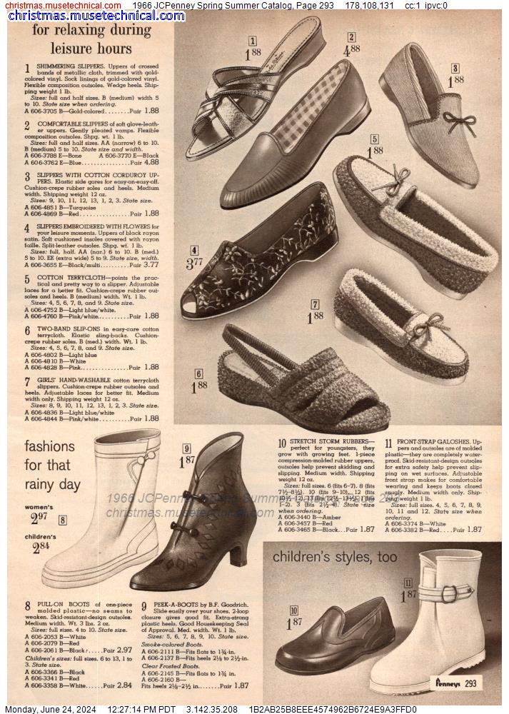 1966 JCPenney Spring Summer Catalog, Page 293