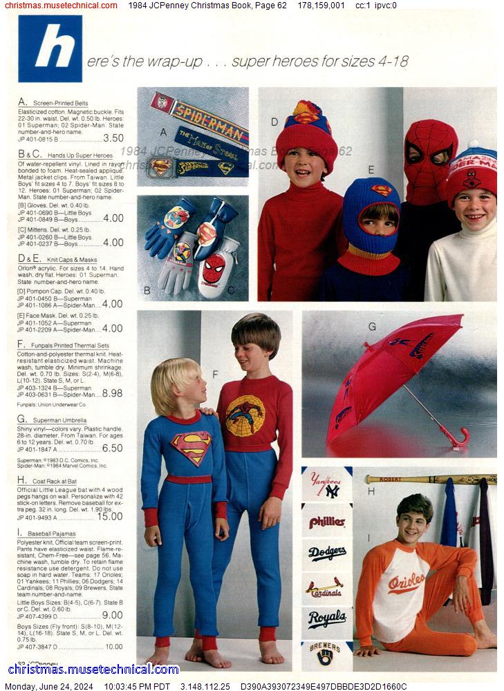 1984 JCPenney Christmas Book, Page 62
