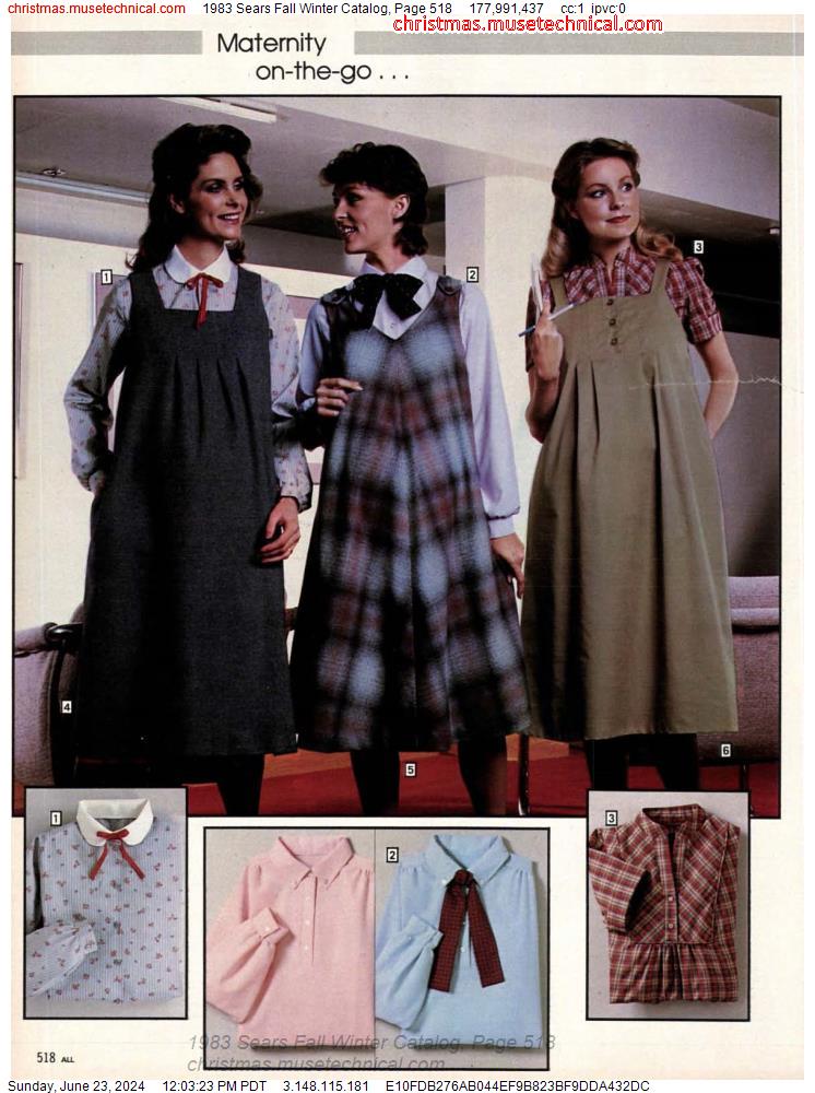 1983 Sears Fall Winter Catalog, Page 518