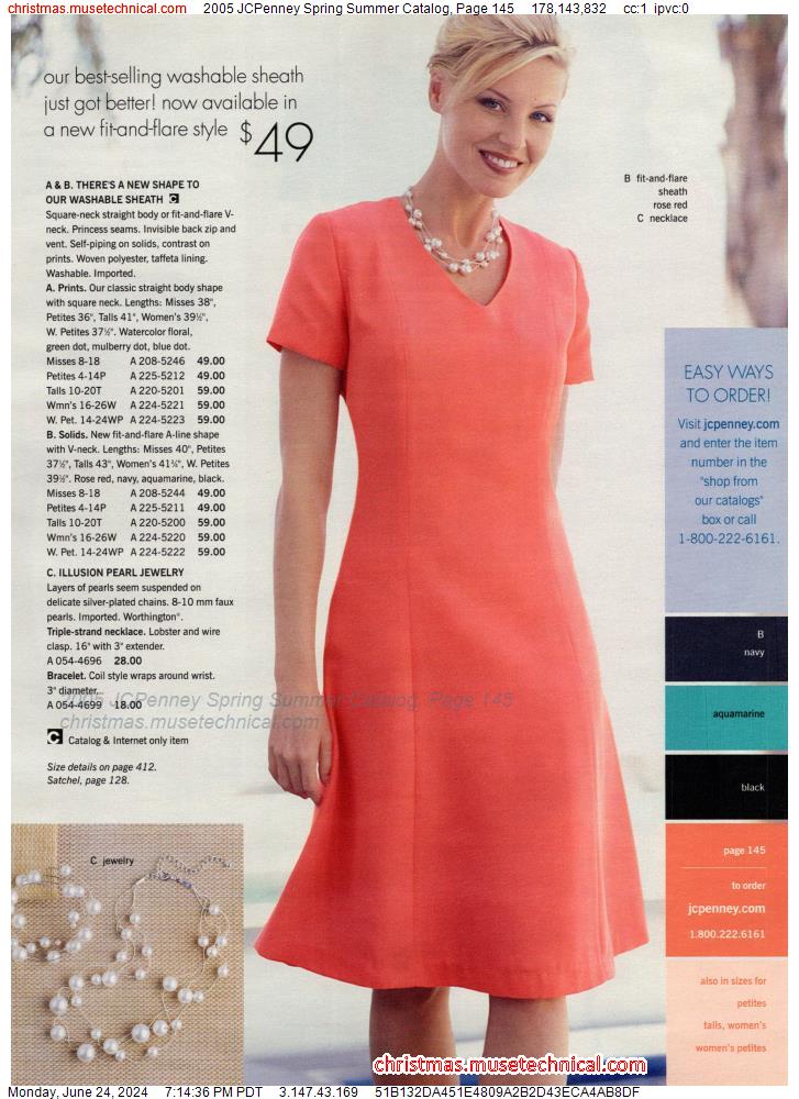 2005 JCPenney Spring Summer Catalog, Page 145