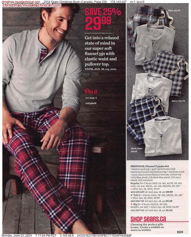 2014 Sears Christmas Book (Canada), Page 259