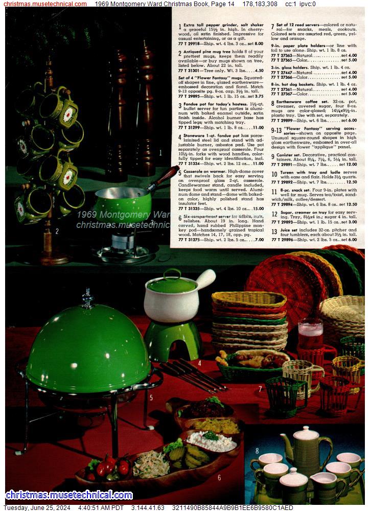 1969 Montgomery Ward Christmas Book, Page 14