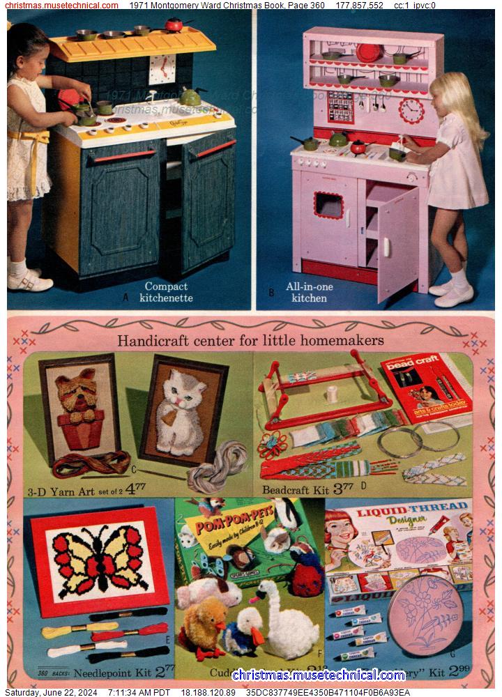 1971 Montgomery Ward Christmas Book, Page 360
