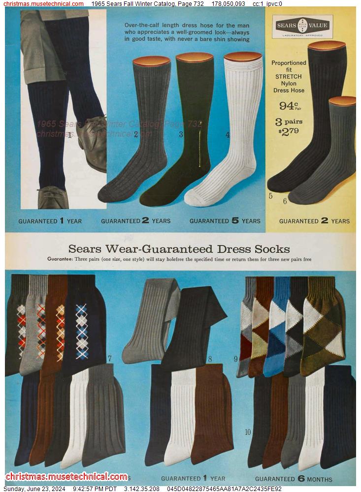 1965 Sears Fall Winter Catalog, Page 732