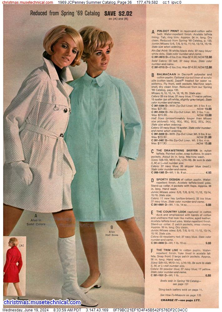 1969 JCPenney Summer Catalog, Page 36