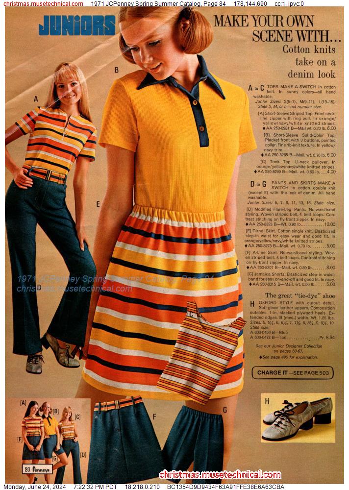 1971 JCPenney Spring Summer Catalog, Page 84