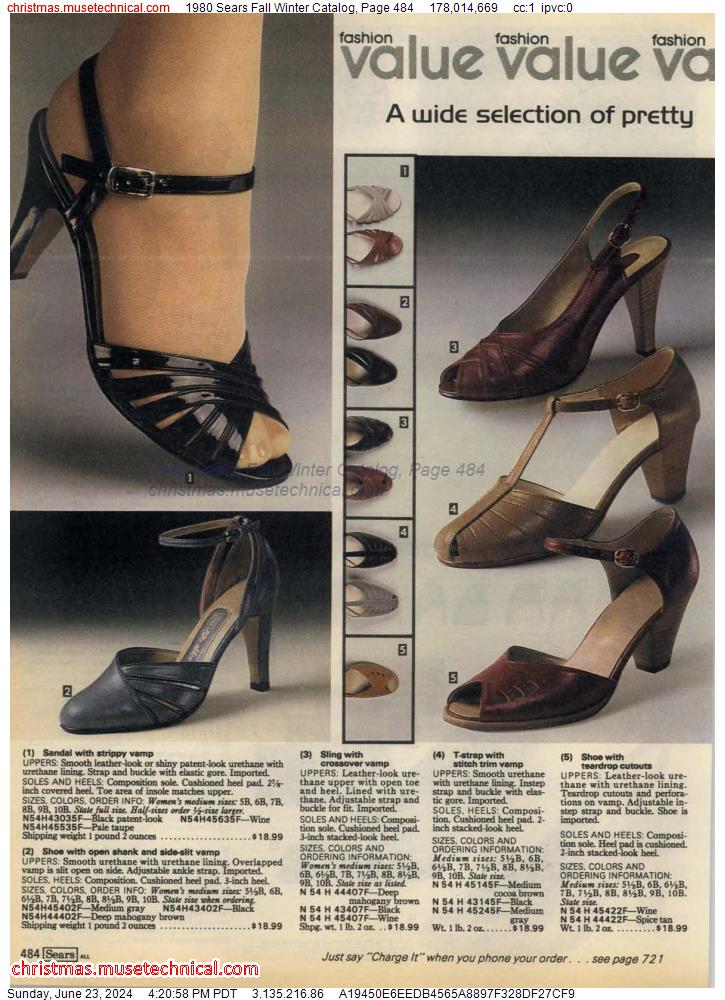 1980 Sears Fall Winter Catalog, Page 484