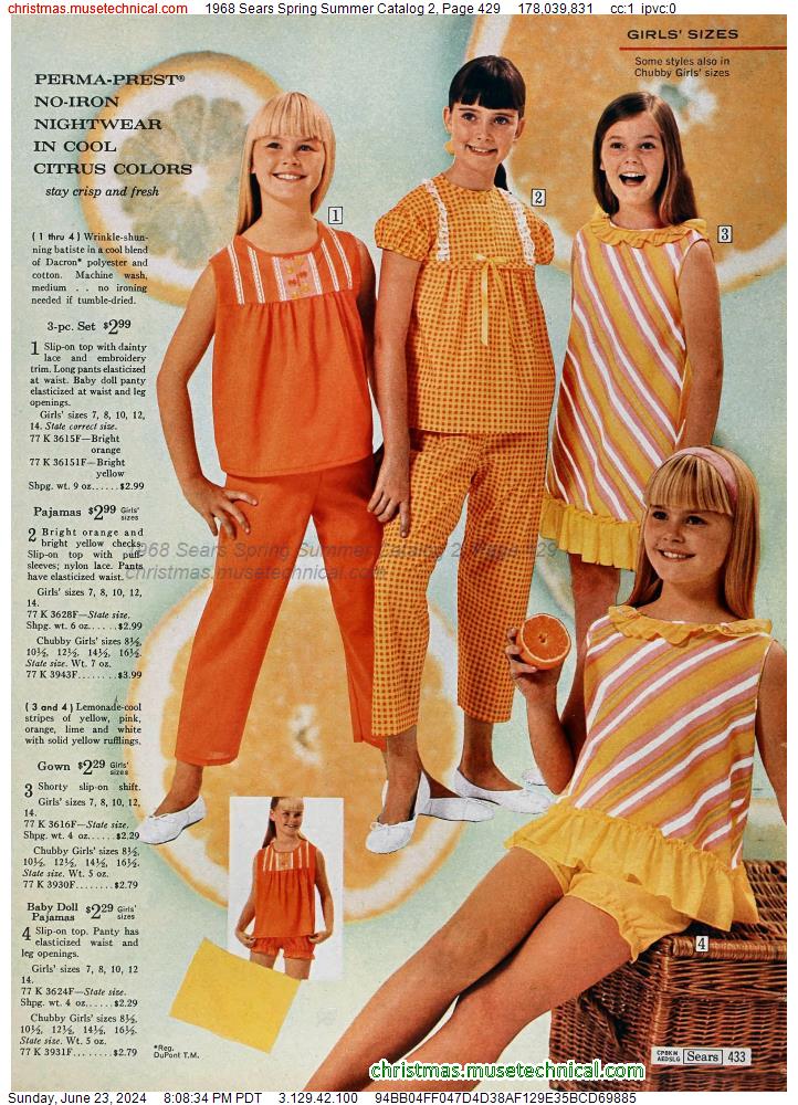 1968 Sears Spring Summer Catalog 2, Page 429