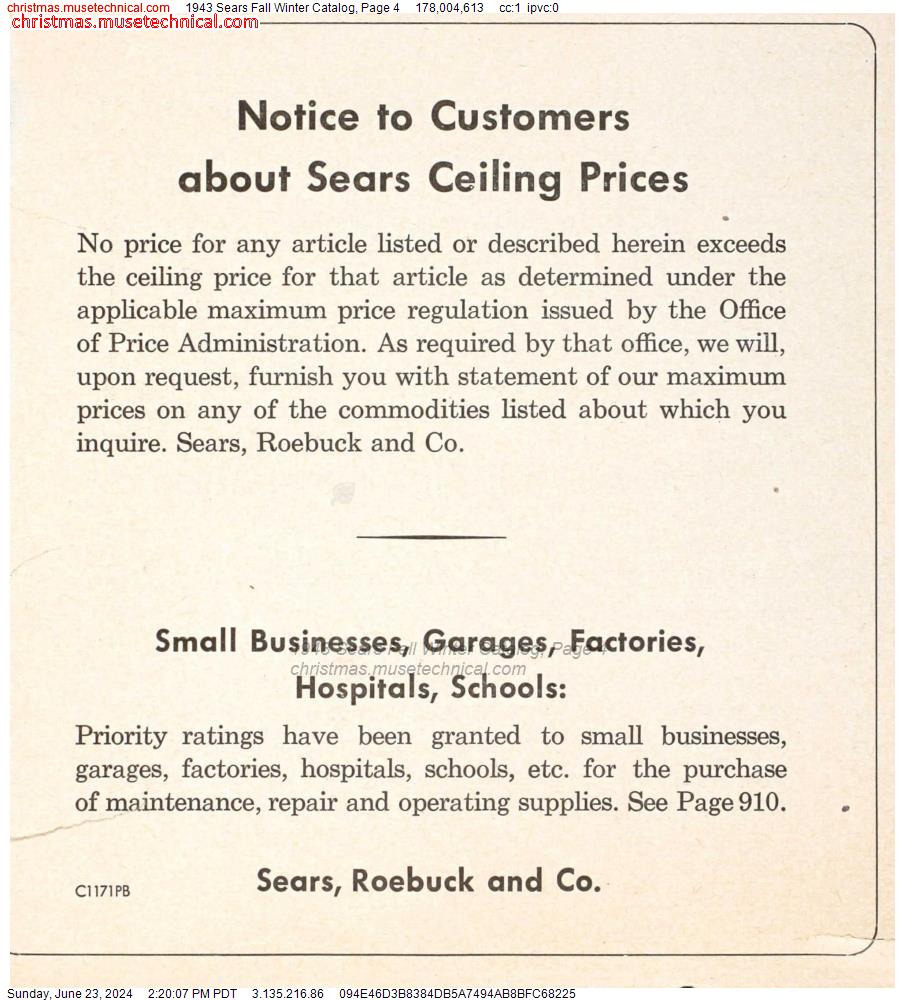 1943 Sears Fall Winter Catalog, Page 4