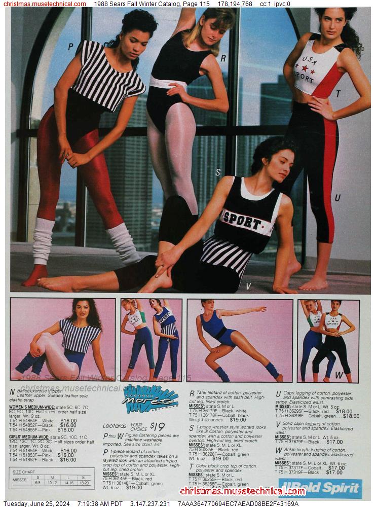 1988 Sears Fall Winter Catalog, Page 115