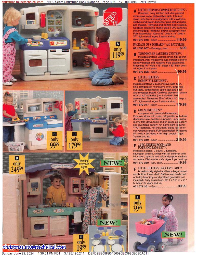 1999 Sears Christmas Book (Canada), Page 896