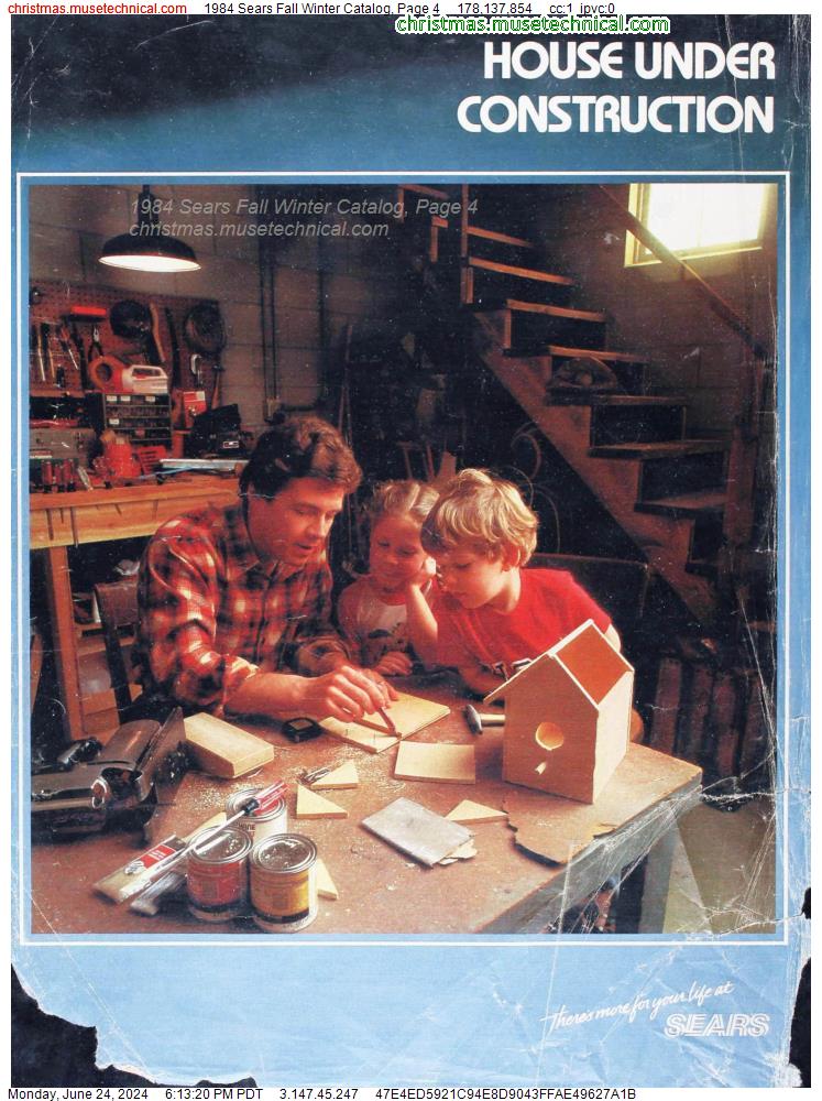 1984 Sears Fall Winter Catalog, Page 4