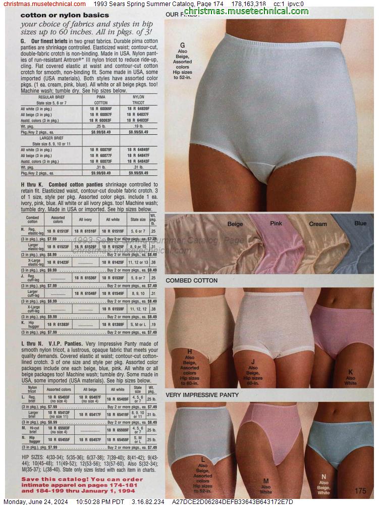 1993 Sears Spring Summer Catalog, Page 174