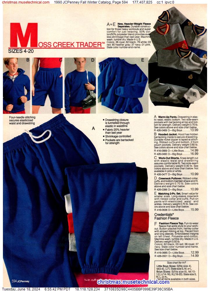 1990 JCPenney Fall Winter Catalog, Page 594