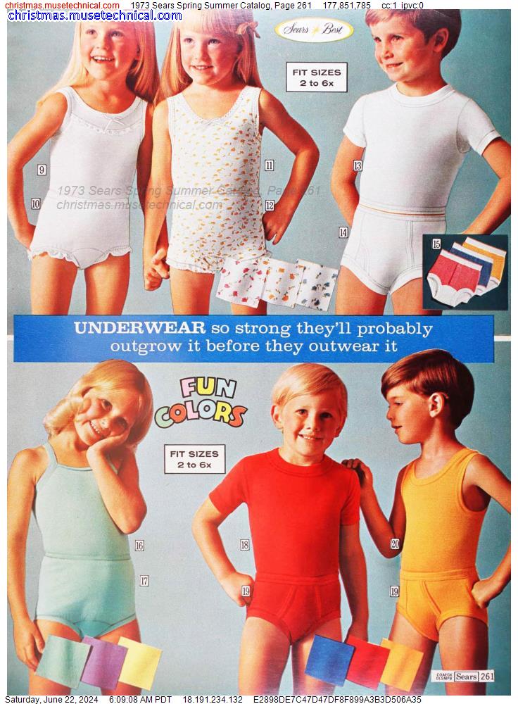 1973 Sears Spring Summer Catalog, Page 261