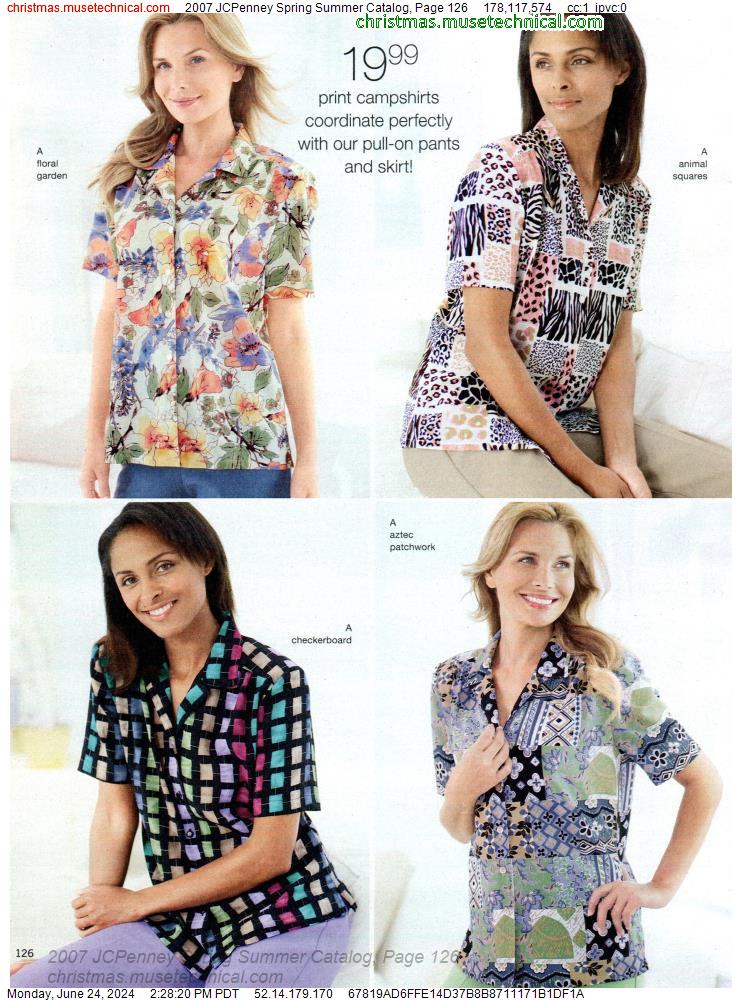 2007 JCPenney Spring Summer Catalog, Page 126