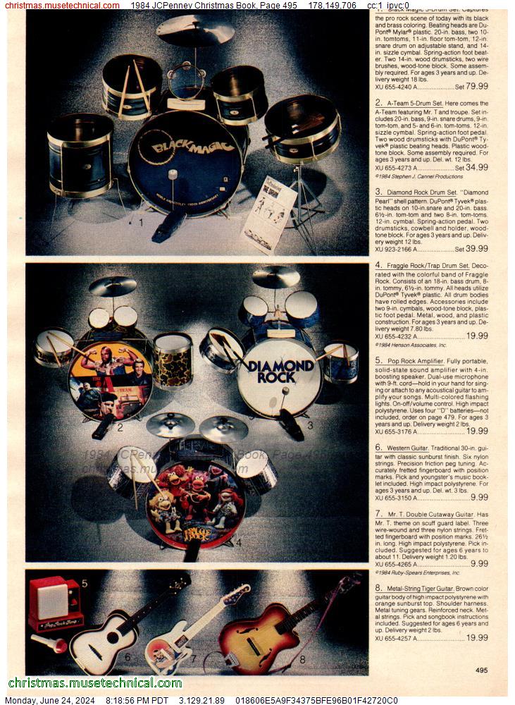 1984 JCPenney Christmas Book, Page 495