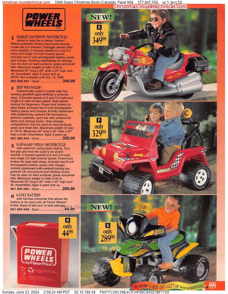 1999 Sears Christmas Book (Canada), Page 909