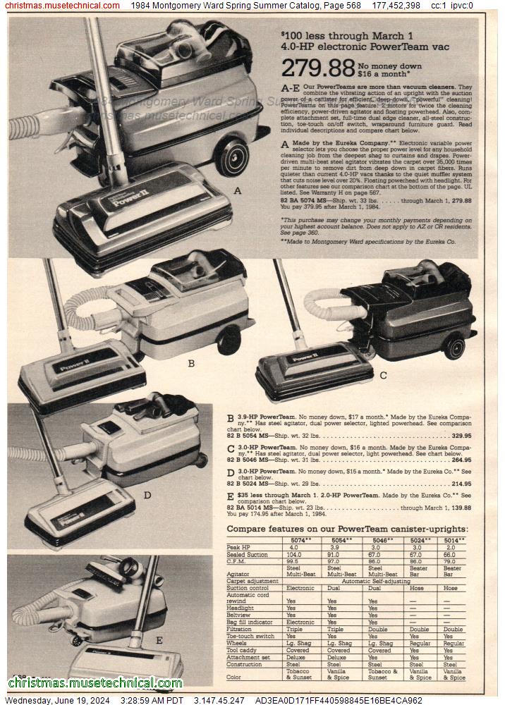 1984 Montgomery Ward Spring Summer Catalog, Page 568
