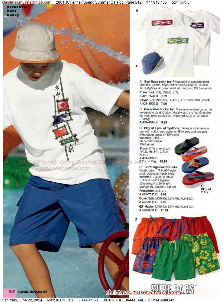 2001 JCPenney Spring Summer Catalog, Page 542