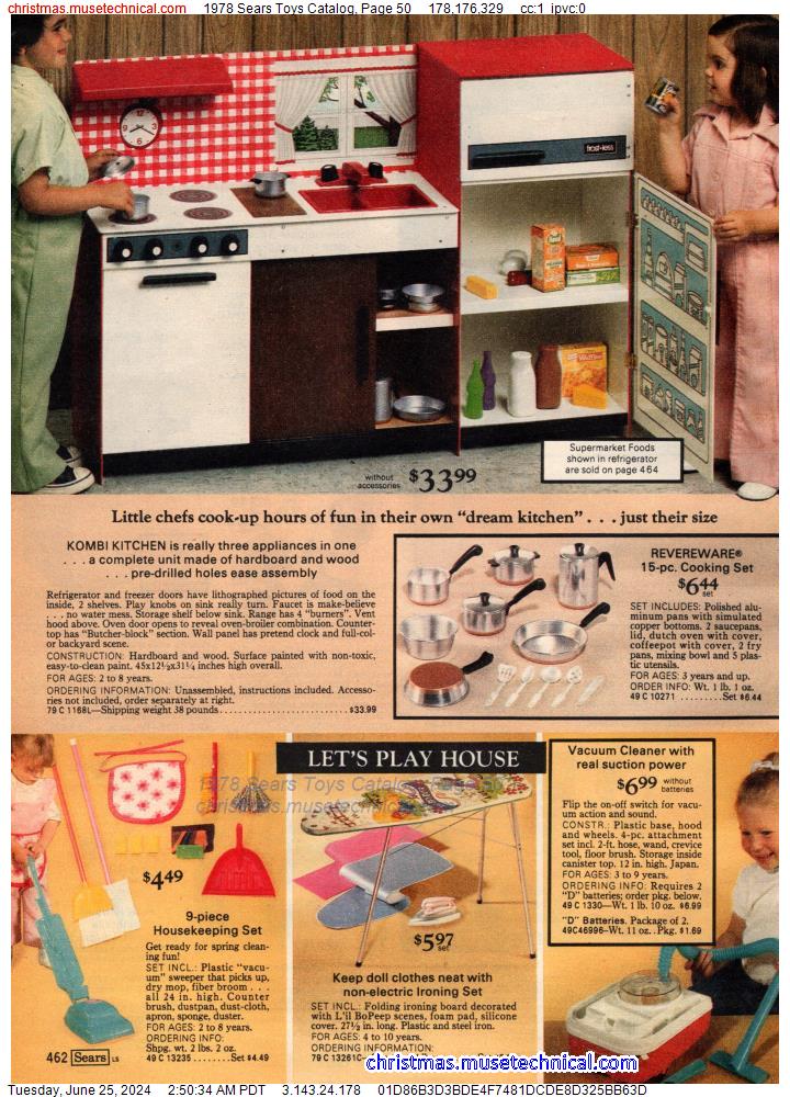 1978 Sears Toys Catalog, Page 50