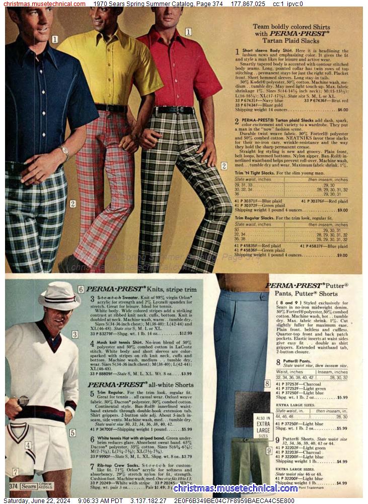 1970 Sears Spring Summer Catalog, Page 374