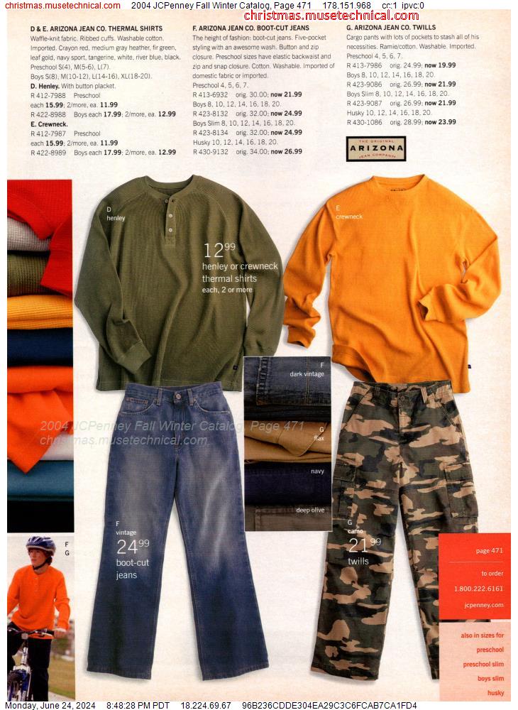 2004 JCPenney Fall Winter Catalog, Page 471