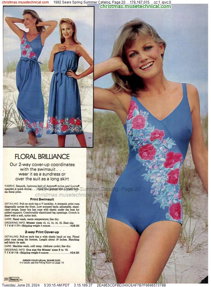 1982 Sears Spring Summer Catalog, Page 20