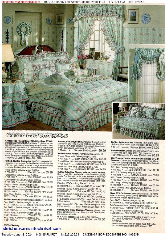 1990 JCPenney Fall Winter Catalog, Page 1428