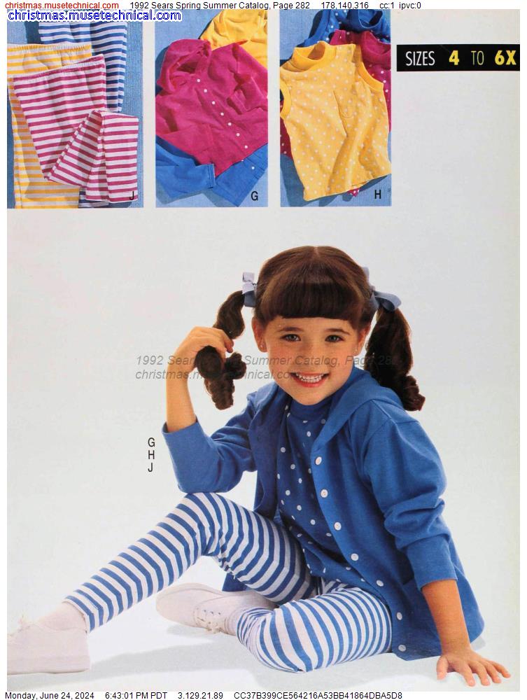 1992 Sears Spring Summer Catalog, Page 282