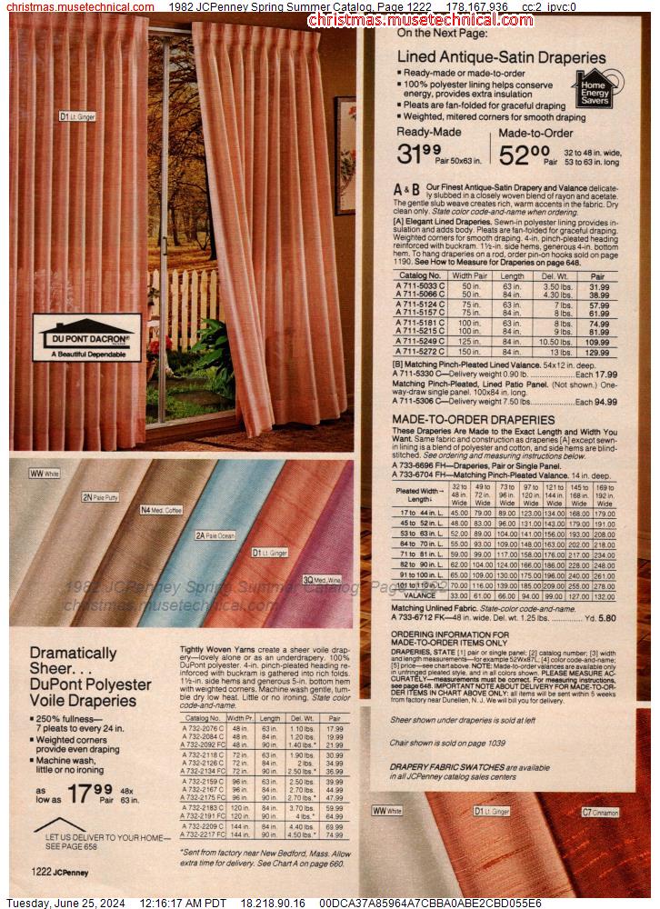 1982 JCPenney Spring Summer Catalog, Page 1222