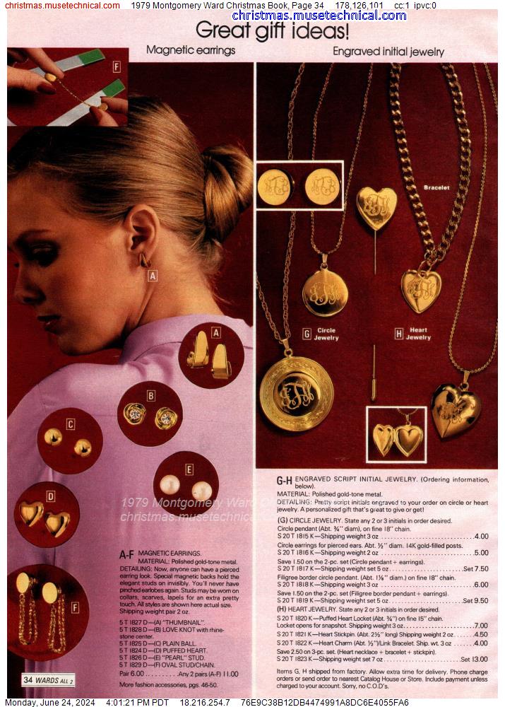1979 Montgomery Ward Christmas Book, Page 34