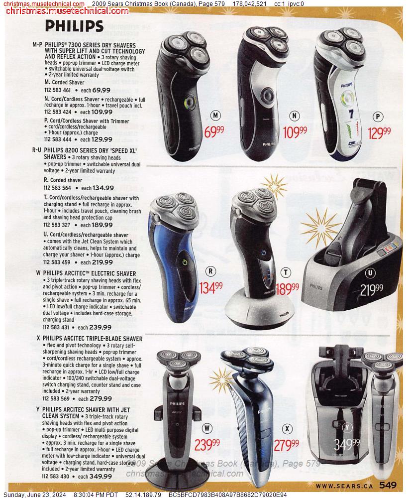2009 Sears Christmas Book (Canada), Page 579