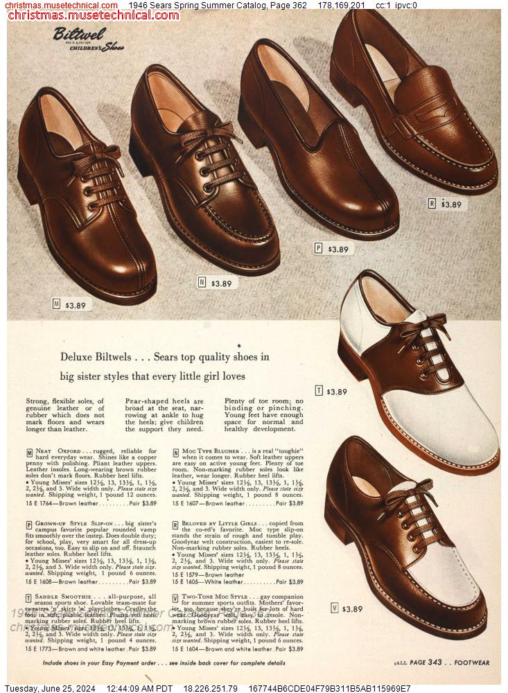 1946 Sears Spring Summer Catalog, Page 362