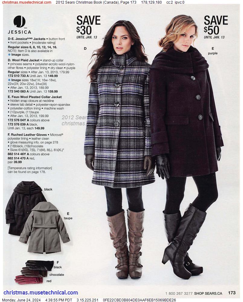 2012 Sears Christmas Book (Canada), Page 173