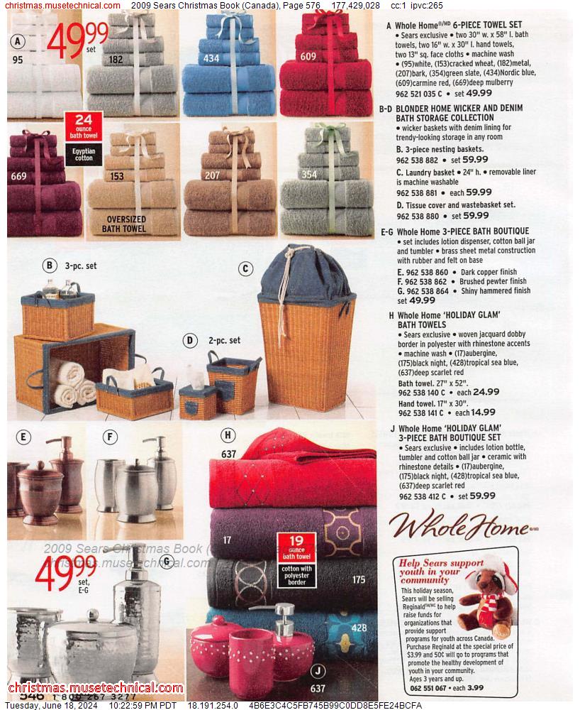 2009 Sears Christmas Book (Canada), Page 576
