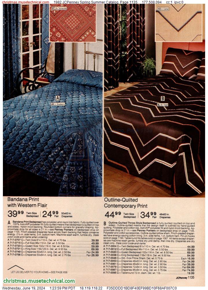 1982 JCPenney Spring Summer Catalog, Page 1135