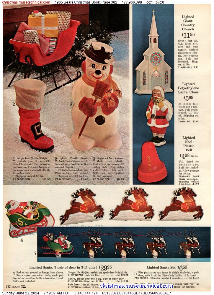 1965 Sears Christmas Book, Page 382