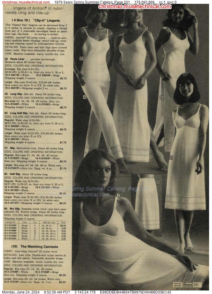 1979 Sears Spring Summer Catalog, Page 201