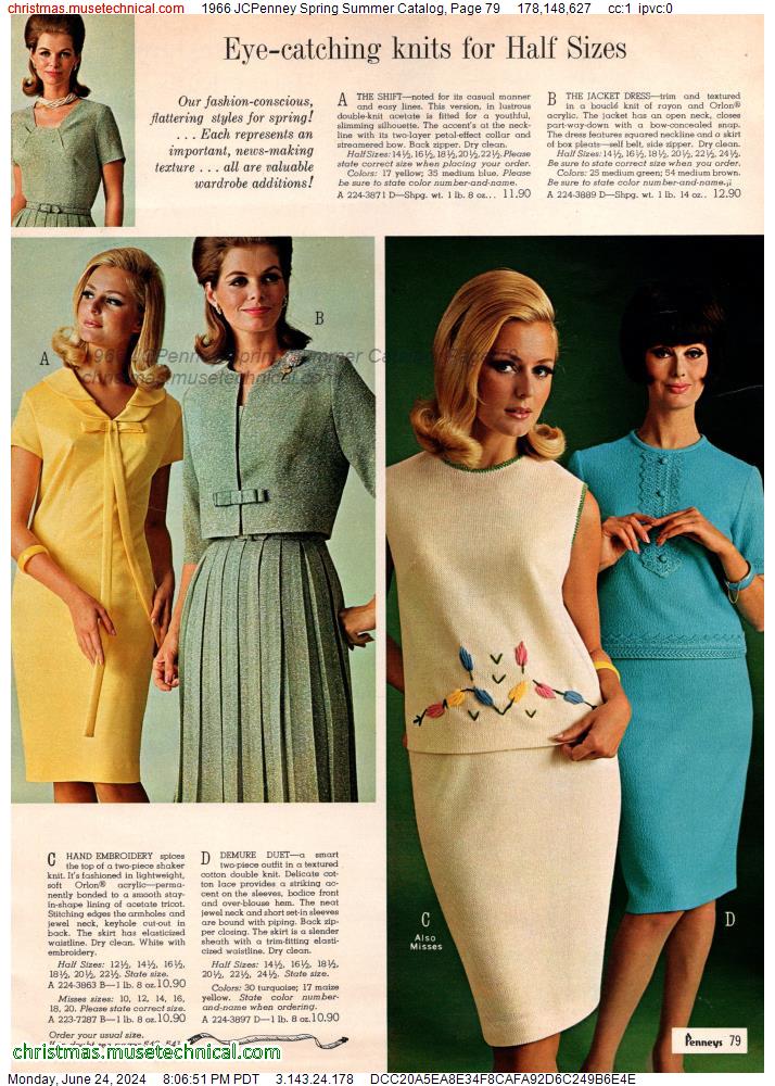 1966 JCPenney Spring Summer Catalog, Page 79