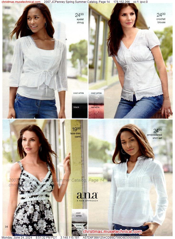 2007 JCPenney Spring Summer Catalog, Page 14
