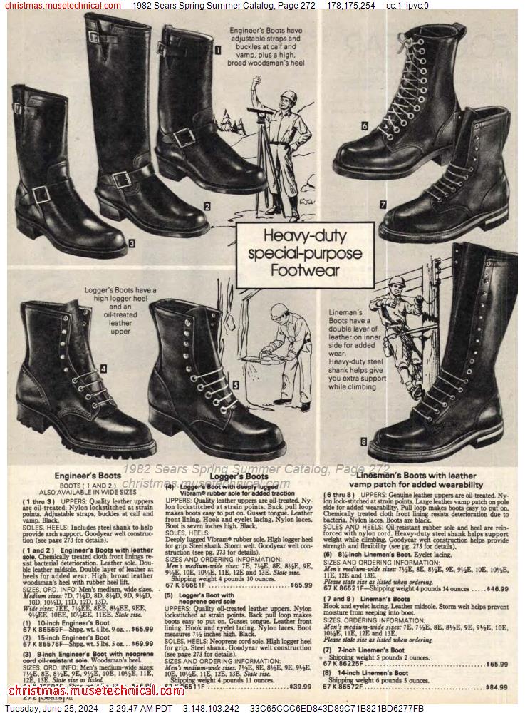 1982 Sears Spring Summer Catalog, Page 272
