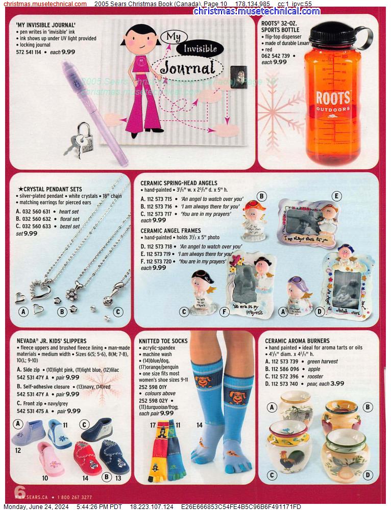 2005 Sears Christmas Book (Canada), Page 10